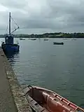 Le port de Rostiviec.