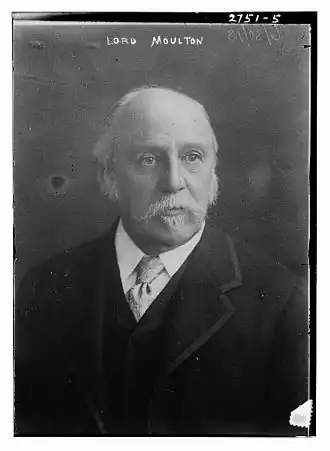 John F. Moulton, s.w. en 1868.