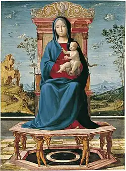 Madone, v. 1495Musée Thyssen-Bornemisza