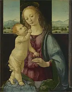 La Madone Dreyfus, 1475-1480 – National Gallery of Art, Washington.