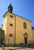 Entrée de l'église.