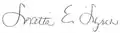 Signature de Loretta Lynch