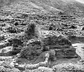 Un Stupa de Loriyan Tangai, après excavation. Alexander Caddy, 1896