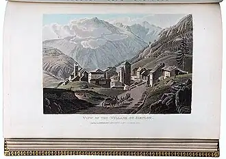 Vue du Simplon.