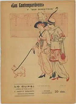 Los Contemporáneos : Lo Cursi, juin 1913.