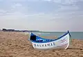 Lotca des sauveteurs en mer Salvamar  à Constanța.