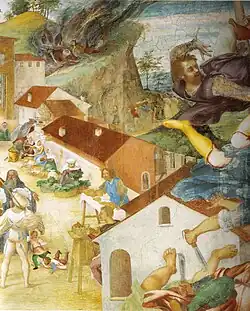 Scène de marché.