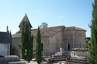 L'église Saint-Vincent (août&nbsp;2011)
