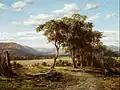 À Lilydale, huile sur toile, 1870, Art Gallery of New South Wales, Sidney.
