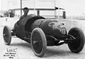 Louis Chevrolet à la Coupe Vanderbilt 1910.