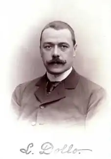 Louis Dollo (1857-1931), paléontologue.