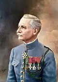 Portrait du baron Louis d’Oullenbourg, qui se marie le 15 juillet 1927 au château de Beauclair à Morville-en-Beauce, avec Renée de La Tour du Pin-Gouvernet.