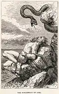 Le Châtiment de Loki (1900), de Louis Huard.