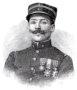 Le lieutenant Péteau.