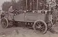 Louis Rigollyvainqueur de l'édition 1903sur Gobron-Brillié 100hp(Coupe du Figaro,réservée aux véhicules lourds).