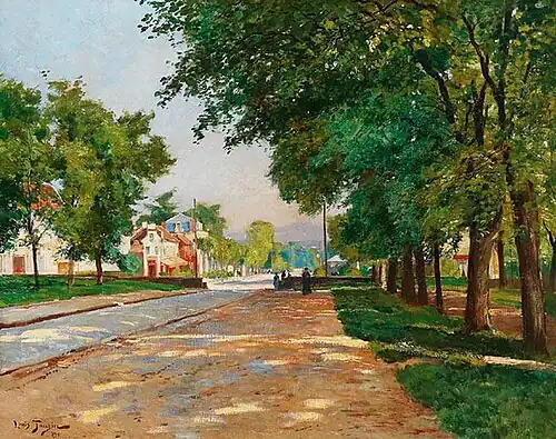 Avenue du château, Meudon.