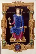 Louis VIII, Recueil des rois de France, vers 1550.