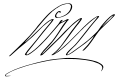 Signature de Louis XIV
