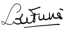Signature de la personnalité
