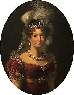 Portrait de la duchesse d'Angoulême, Salon de 1819, collection privée