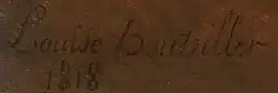 signature de Louise Bouteiller