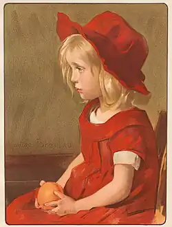Louise Catherine Breslau, La Fillette à l'orange (1999)
