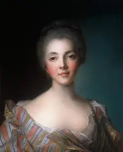  Portrait de face d'une femme « éveillée, coquette […] l'air franc, amical, fripon et bon enfant » (Flaubert).