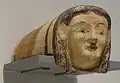 Antéfixe à tête féminine
