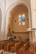 La chapelle de la Vierge.