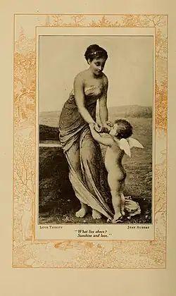 Illustration pour  Love poems from the works of Robert Browning and Elizabeth Barrett Browning (publié en 1909).