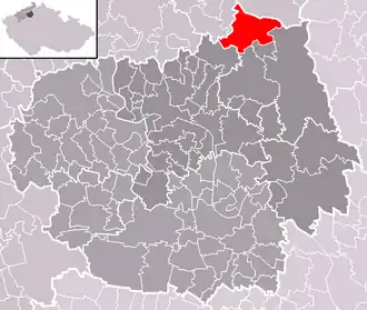 Localisation de Lovečkovice
