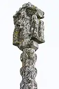 Calvaire du cimetière : partie sommitale.