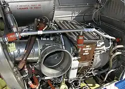 Vue du moteur.