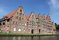 Grenier à sel de Lübeck comme nouvelle propriété de Dracula à Wisborg