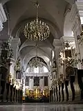 La nef de l'église.