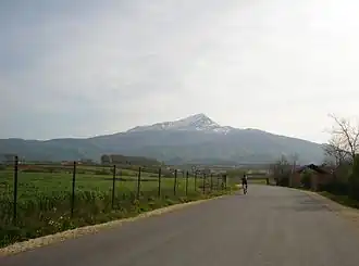 Vue du Ljuboten.