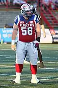 Luc Brodeur-Jourdain, joueur de football canadien
