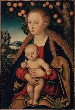 Madone au pommier1520, St Petersbourg