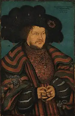Électeur de Brandenbourg1529, Aschaffenbourg