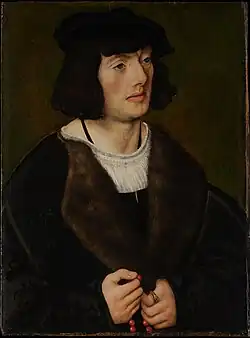 Homme au rosaire1509, New York