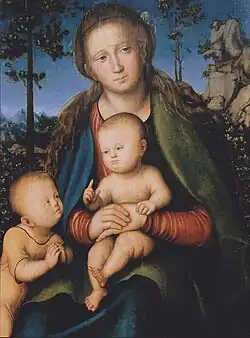 Madone et St Jean1514, Offices
