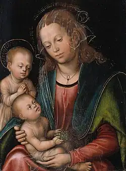 Madone avec St Jean1512, Copenhague