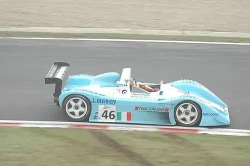 La Lucchini SR2-Alfa Romeo aux 1 000 kilomètres de Spa en 2005