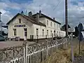La gare d'Amagne-Lucquy.