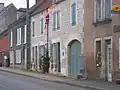 la Grande Rue en direction d'Avallon