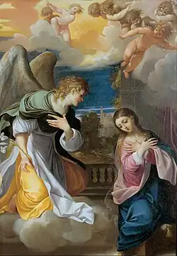 Annonciation (1603-1604)Gênes, Musei di Strada Nuova.