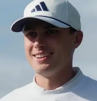 Ludvig Åberg en 2024.