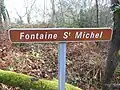 Panneau de signalisation.