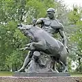 Sculpture de Louis Tuaillon (1904).