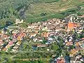 Burkheim am Kaiserstuhl&nbsp;(de), avec la ruine du château
